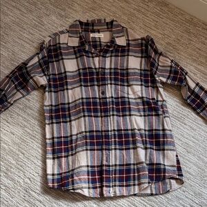 Pacsun Plaid Shirt - Navy and Burgundy